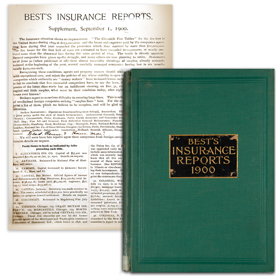 Original AM Best Insurance Reports
