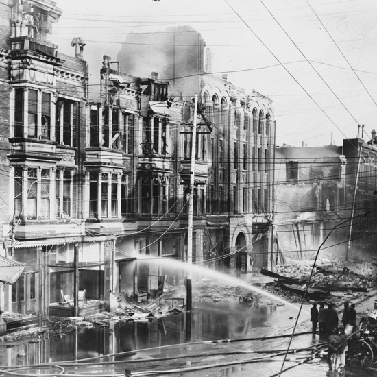 San Francisco Earthquake and Conflagration Historical Photo