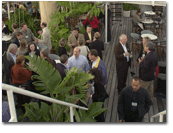 Attendees to E-Fusion were treated to a Monday night social aboard the Moshulu, docked at Penn's Landing in Philadelphia. The 99-year-old ship is the only four-mast sail ship still afloat today.