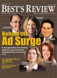 Best's Review cover: Behind the Ad Surge