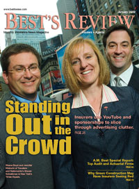 Best's Review cover: Standing Out in the Crowd
