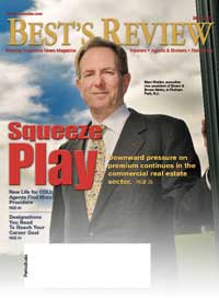 Best's Review cover: Squeeze Play