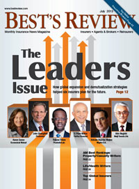 Best's Review cover: The Leaders Issue