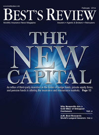 Best's Review cover: The New Capital