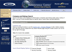 Best's Reinsurance Center - Premium Data & Reports