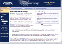 Best's State Rate Filings Online - United States