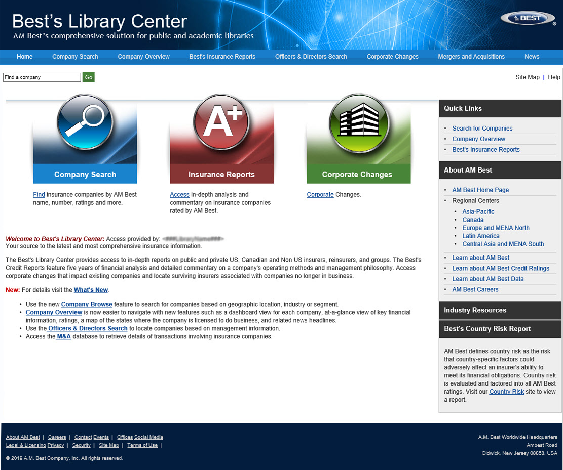 Best S Library Center