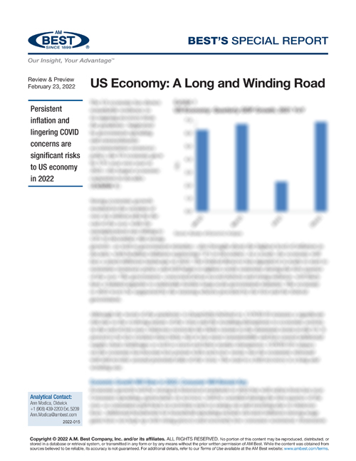 Special Report: US Economy: A Long and Winding Road