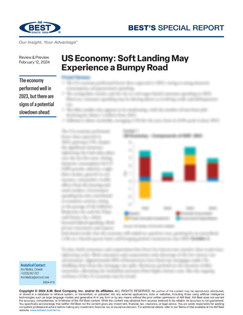 Special Report: US Economy: Soft Landing May Experience a Bumpy Road