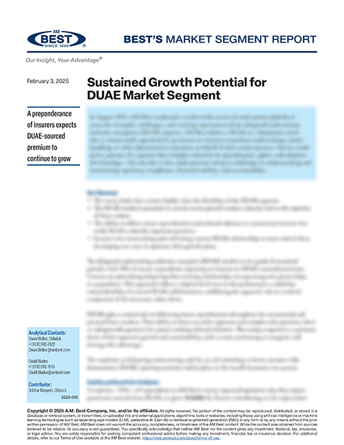 Market Segment Report: Sustained Growth Potential for DUAE Market Segment