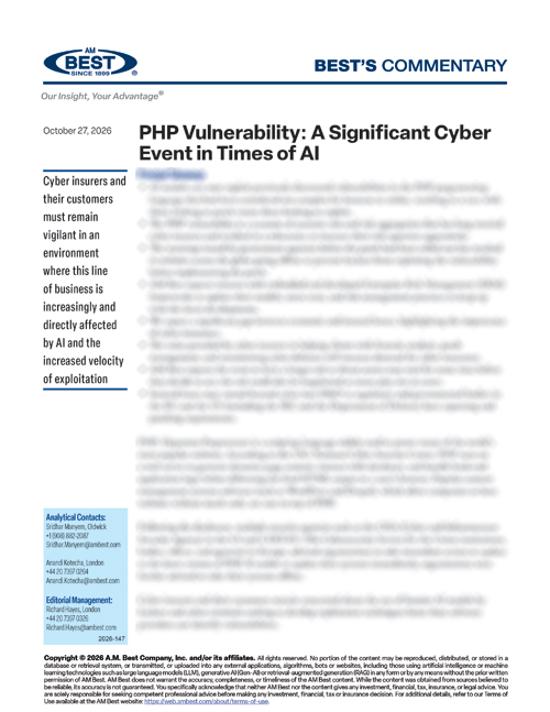Commentary: PHP Vulnerability: A Significant Cyber Event in Times of AI